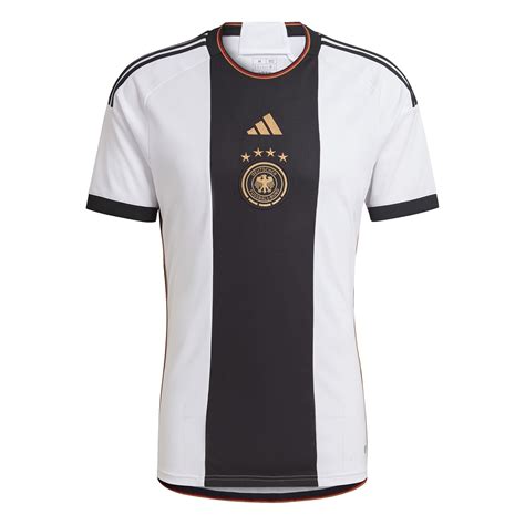 adidas trikot schwarz weiß halbiert|adidas dfb heimtrikot.